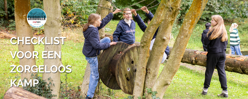 Chirohuizen checklist voor zorgeloos kamp